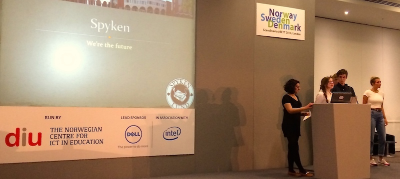 students presenting at diuBETT